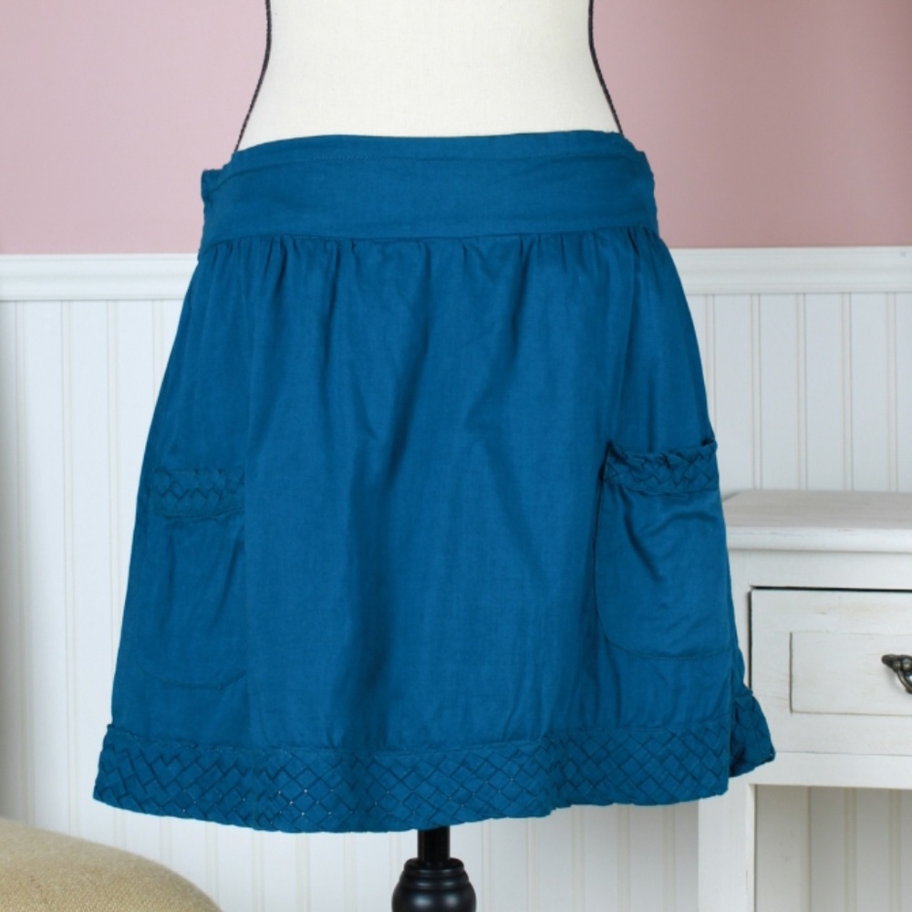 Clearance F21 Teal Mini Skirt Size SP